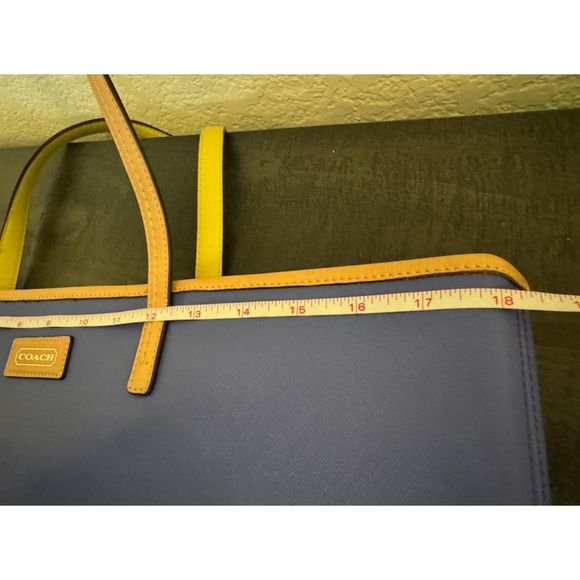 Coach Park Metro Leather Tote Bag - Picture 12 of 16